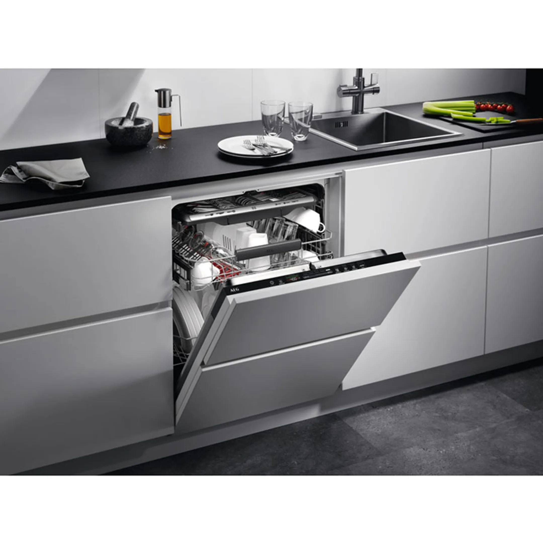 Lave-vaisselle encastrable FSE74747P QuickSelect AirDry