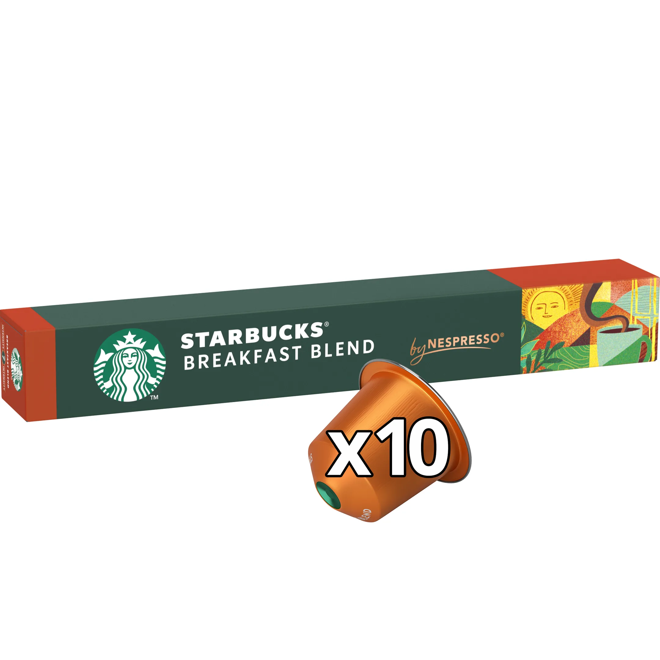 Starbucks by Nespresso Breakfast Blend 10 capsules