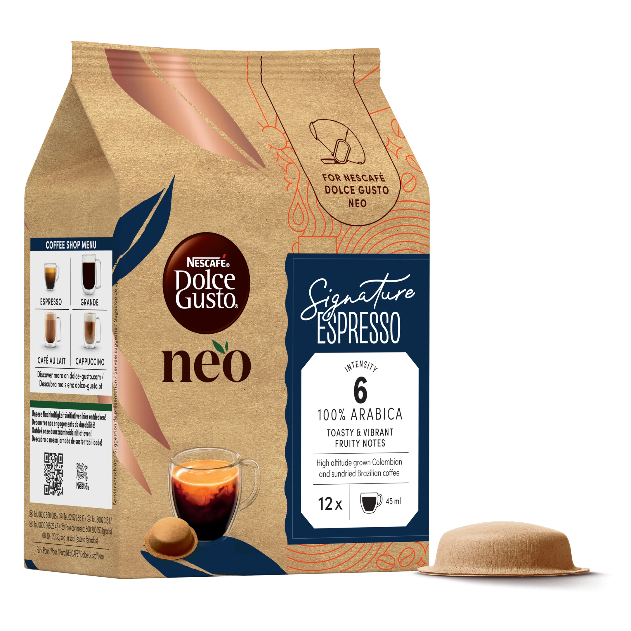 NESCAFÉ Dolce Gusto NEO Espresso Signature 12 pads