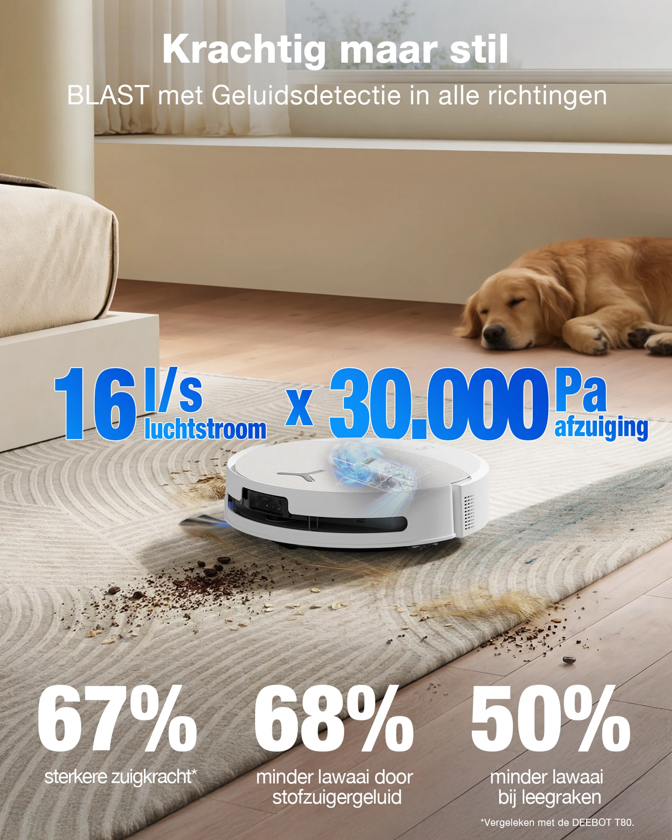 Robotstofzuiger 2in1 Deebot T90 Omni