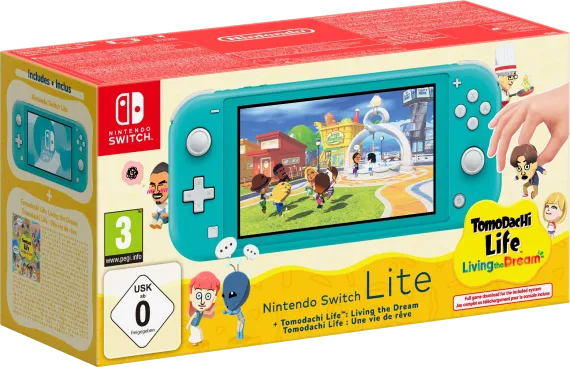 Switch Lite + Tomodachi Life: Living the Dream