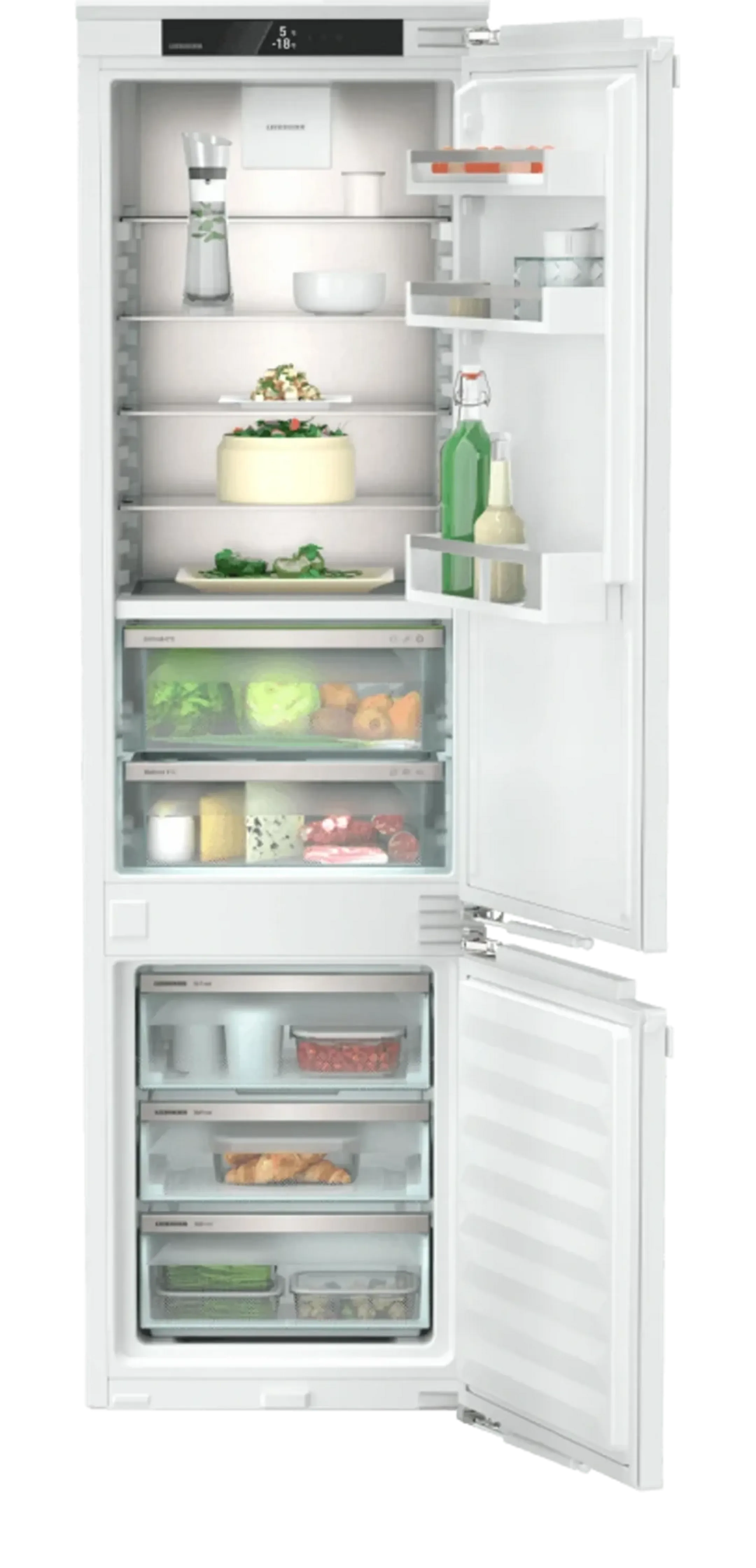 Combi frigo-congélateur encastrable ICBNc 5623 Plus