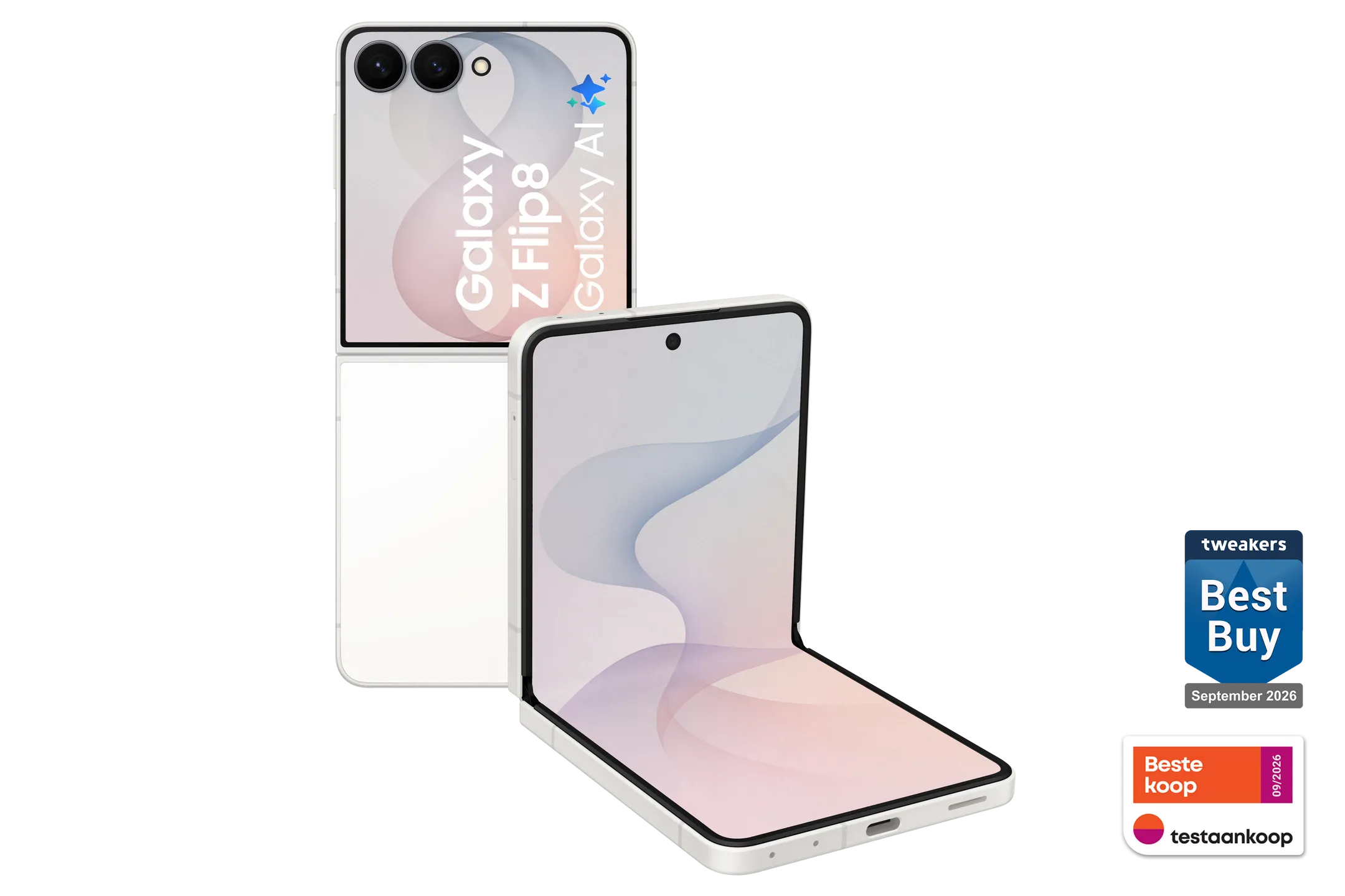Galaxy Z Flip8 256 GB - Wit