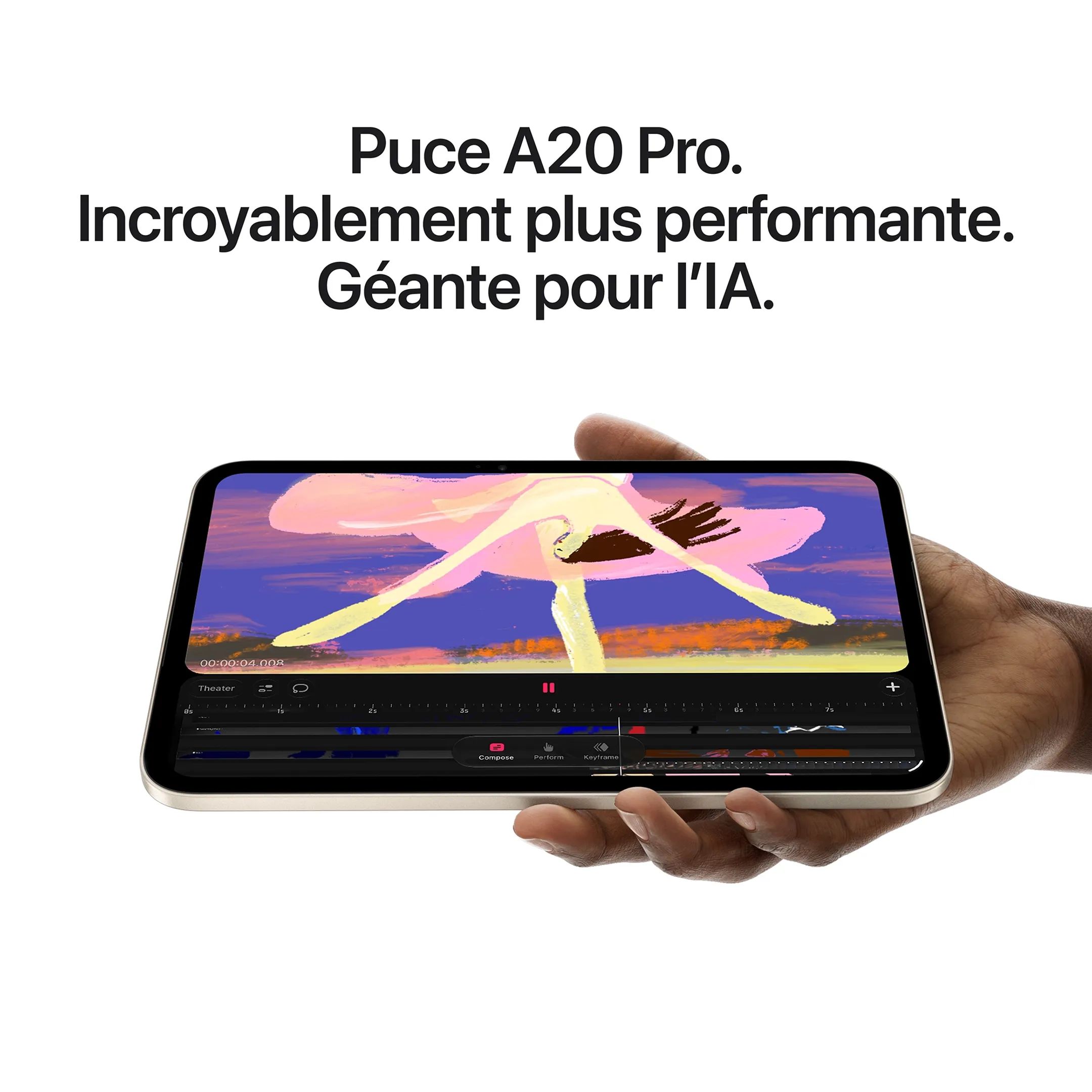 iPad mini (2026) - wifi 512Go - Starlight